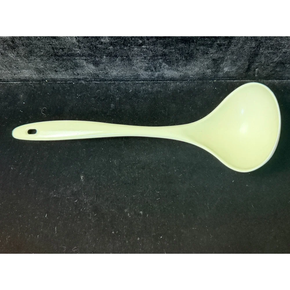 Vintage Kitchen Utensil Set Machi Melamine Red Slotted Spoon Ladle Ultratemp 4pc